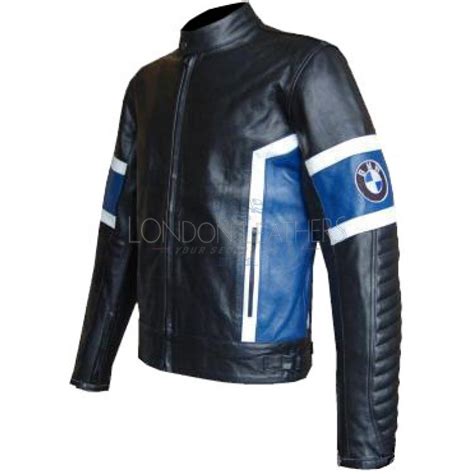 BMW Classic Black Leather Motorcycle Jacket