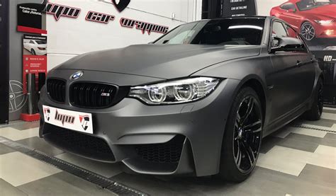 BMW M3 Gris Antracita Mate 3M Wrap Film   Lupo car wrapping