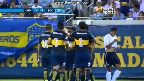 Boca Juniors vs Armada FC amistoso internacional 2015 ...
