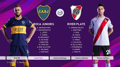 Boca Juniors vs River Plate en eFootball PES 2020 ...