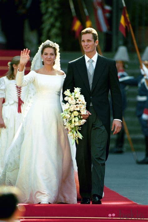 Boda de la Infanta Cristina e Iñaki Urdangarín en 1997   La Infanta ...