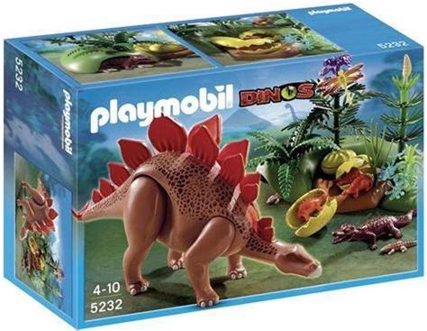 bol.com | Playmobil Stegosaurus met Broedplaats   5232