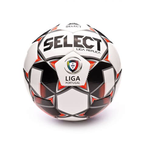Bola de Futebol Select Liga Replica 2019 2020 White Red ...