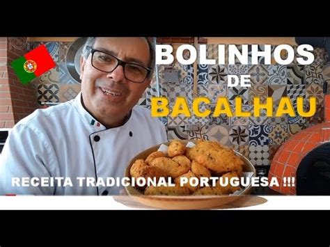 Bolinhos de Bacalhau Tradicionais Portugueses   Receita ...