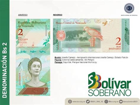 Bolívar Soberano: Estos son los billetes y monedas del ...
