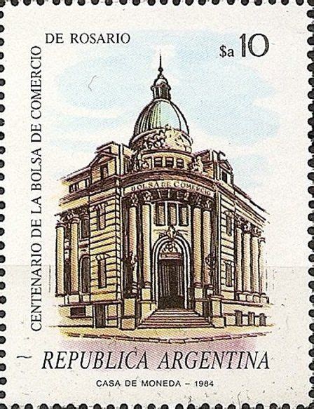 Bolsa de Comercio de Rosario | Bolsa de comercio, Sellos, Argentina