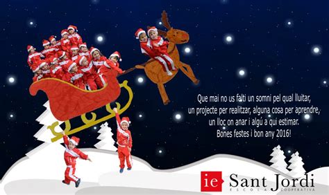 Bon Nadal i bon any 2016! | IE Sant Jordi