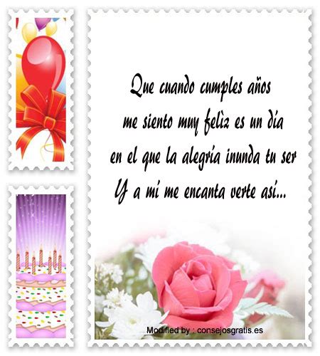 Bonitas Frases De Cumpleaños Para Mi Amor | Poemas De ...
