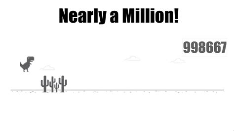 Bot Plays Chrome Dinosaur Game  Nearly Reaches a Million ...