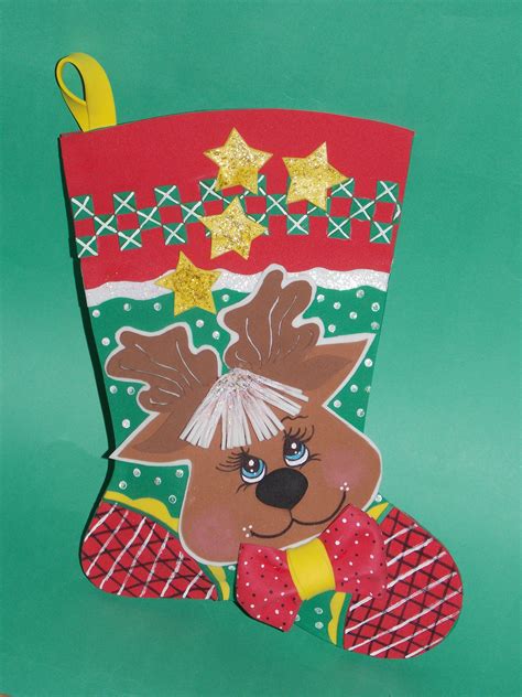 bota navidad goma eva | Christmas crafts, Colorful decor ...