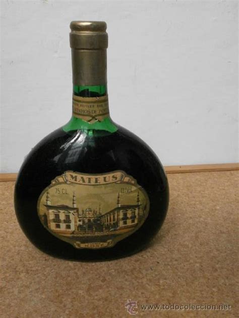 Botella mateus vino rose portugal precintada 75   Vendido ...