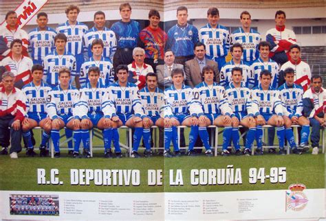 Botões para Sempre: Deportivo de La Coruña 1994 95 com ...