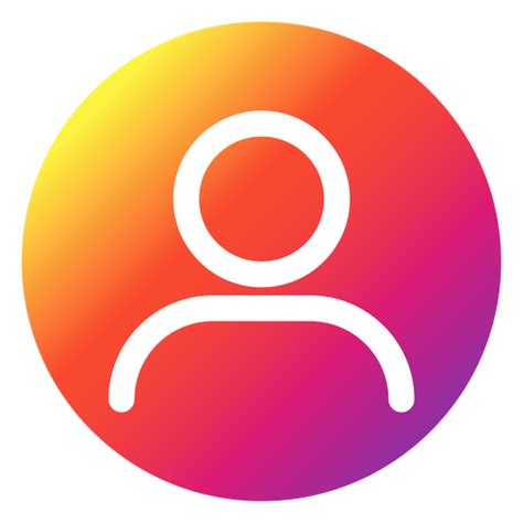 Botón de perfil de Instagram   Descargar PNG/SVG transparente
