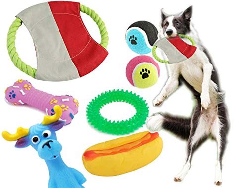 BPS Pack de Juguetes para Perro, 7 Pcs Juguete Mascotas ...