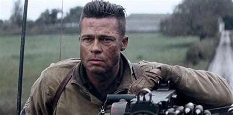 Brad Pitt in Fury  2014  | ブラッドピット, ブラッド