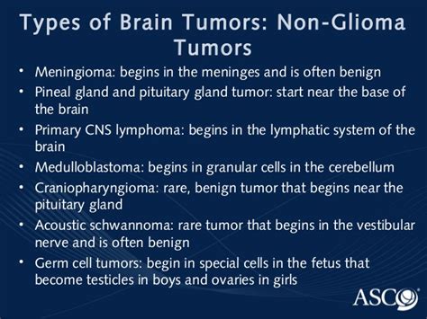 Brain Tumors   Cancer Education Slides