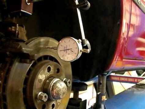 Brake pad removal and disc run out   YouTube