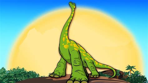 Braquiosaurio   Rock para Niños con Dinosaurios | Dinostory por ...