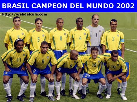 Brasil Campeón del mundial de Corea Japón 2002