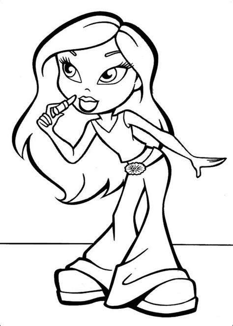 Bratz Coloring Pages ~ Free Printable Coloring Pages ...