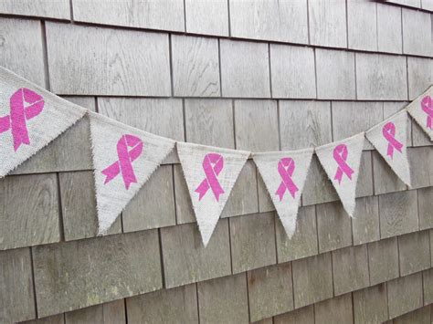 Breast Cancer Awareness Banner Breast Cancer Survivor Breast   Etsy