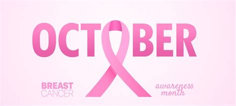 Breast cancer awareness banner Vector | Premium Download