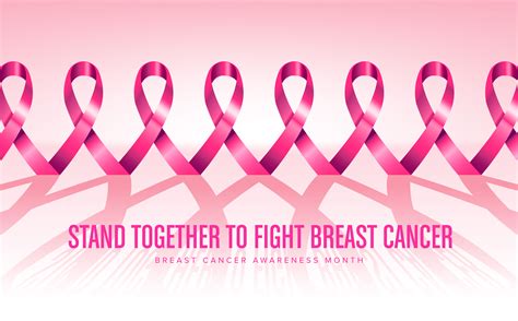 Breast Cancer Awareness Campaign Card 676445 Vector Art at Vecteezy
