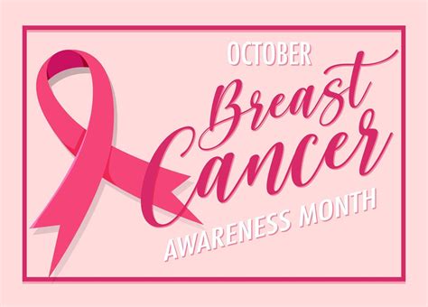 Breast Cancer Awareness Month Banner 1338037 Vector Art at Vecteezy