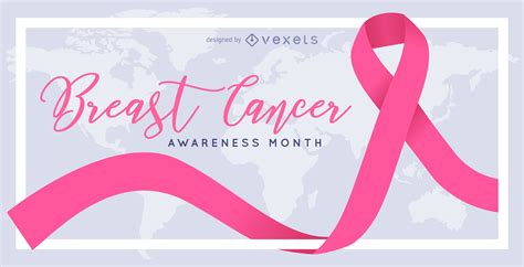 Breast Cancer Banner Design Vector Download