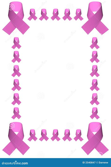 Breast cancer frame stock illustration. Image of health   2540847