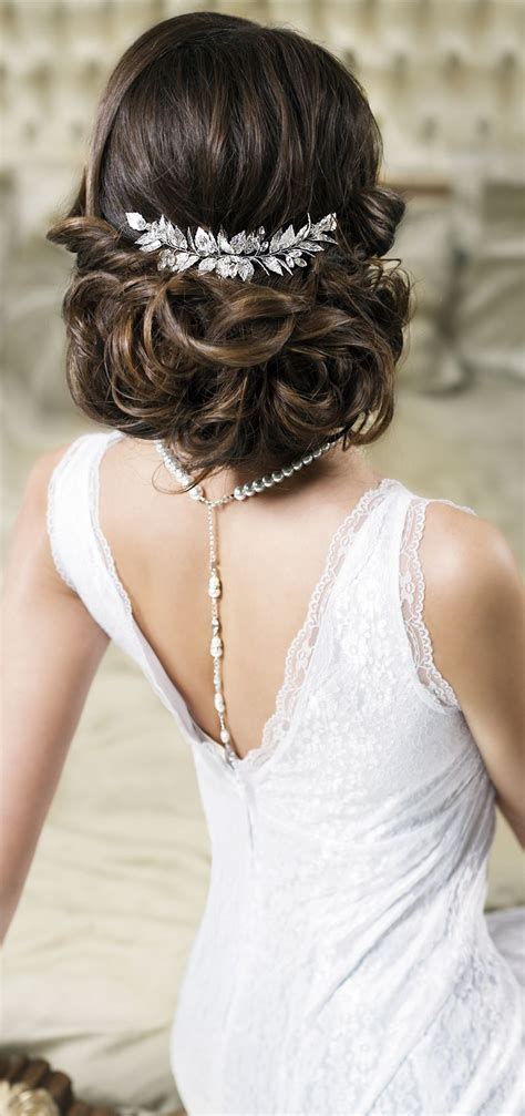 Bridal hair comb | Peinados de Novia | Pinterest | Cabello ...