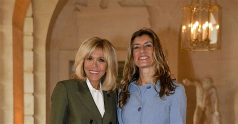 Brigitte Macron et Maria Begona Gomez Fernandez  Femme du premier ...