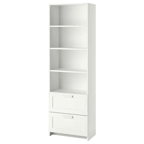 BRIMNES Bookcase, white, 60x190 cm IKEA