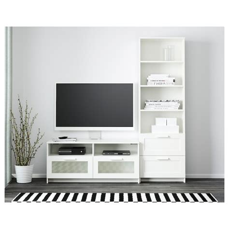 BRIMNES Mueble TV, blanco, 180x41x190 cm   IKEA