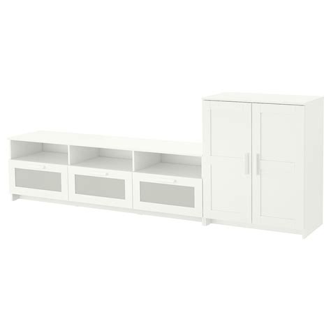 BRIMNES Mueble TV, blanco, 258x41x95 cm   IKEA