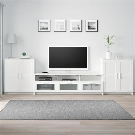 BRIMNES Mueble TV, blanco, 336x41x95 cm   IKEA