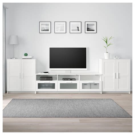 BRIMNES TV storage combination   white   IKEA | Tv storage ...