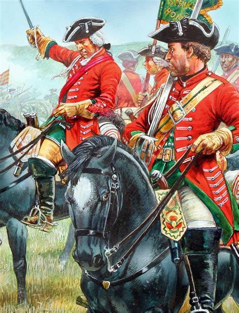British Regiment of Horse at the Battle of Prestopans ...