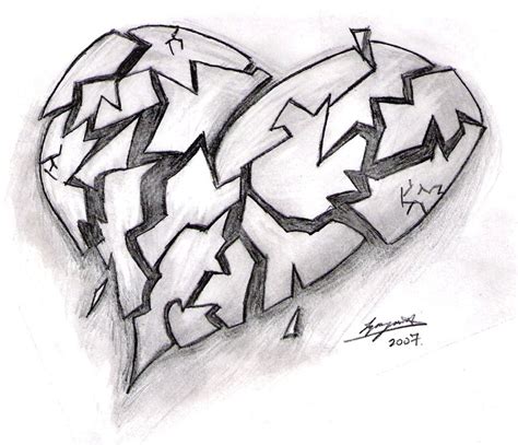 broken heart drawings   Google Search | Desenhos tristes ...