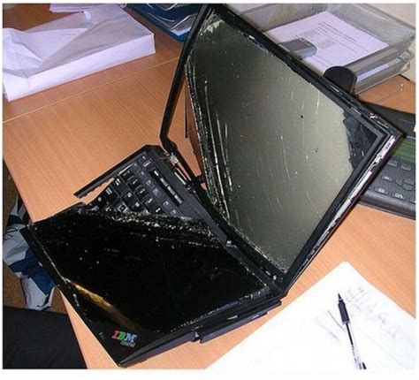 Broken laptops!