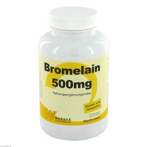 BROMELAIN 500 mg Tabletten  250 St  Preisvergleich, PZN ...