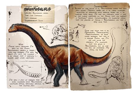 Brontosaurus   Official ARK: Survival Evolved Wiki