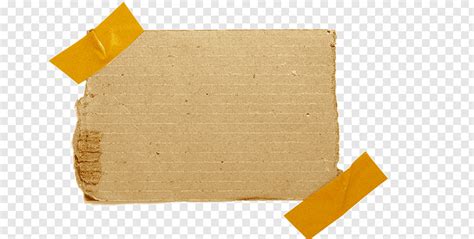 brown cardboard box, Paper Adhesive tape Musical note ...