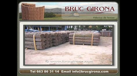 Bruc Girona Venta de brezo para vallas de jardín   YouTube