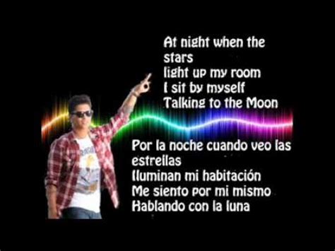 Bruno Mars Talking To The Moon Letra