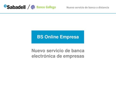 BS Online Empresas by Banco Sabadell   Issuu
