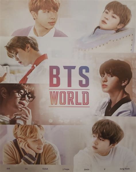 BTS Official Poster [BTS WORLD OST]   KPOP STORE USA