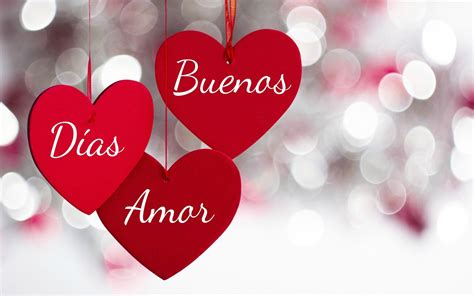 Buen dia amor con corazones | Imágenesdebuenosdias.es