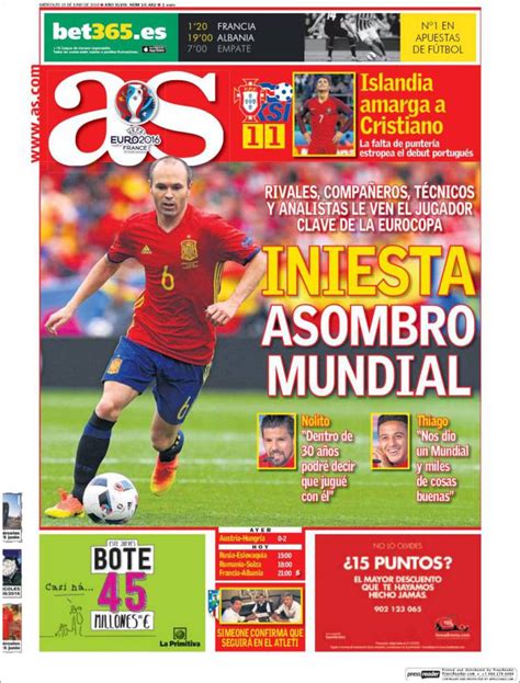 ¡buenos días! estas son las portadas de la prensa deportiva ...