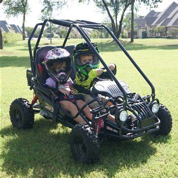 Buggy Biplaza Go Kart 50cc Suspension Para Niños Cambio ...